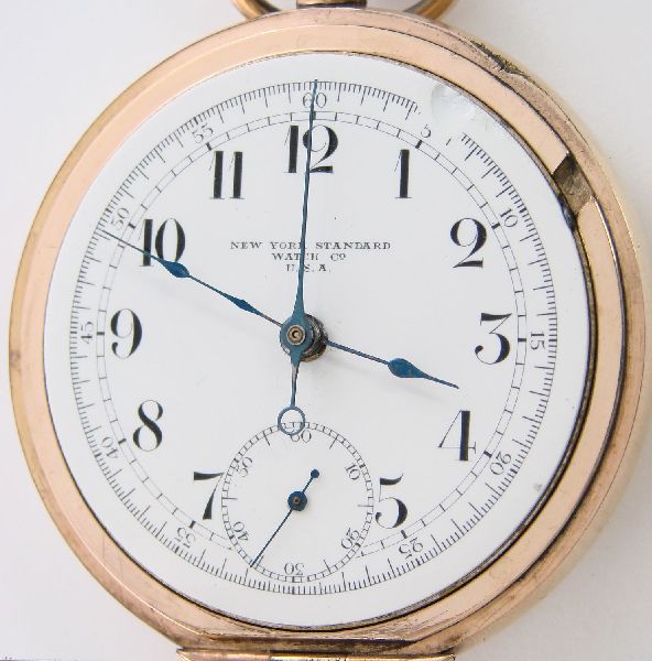 New York Standard Grade 164 Pocket Watch image 2