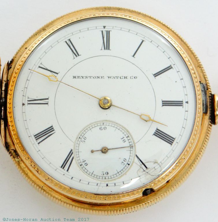 Lancaster Watch Co. Grade Keystone Watch Co. Pocket Watch image 2