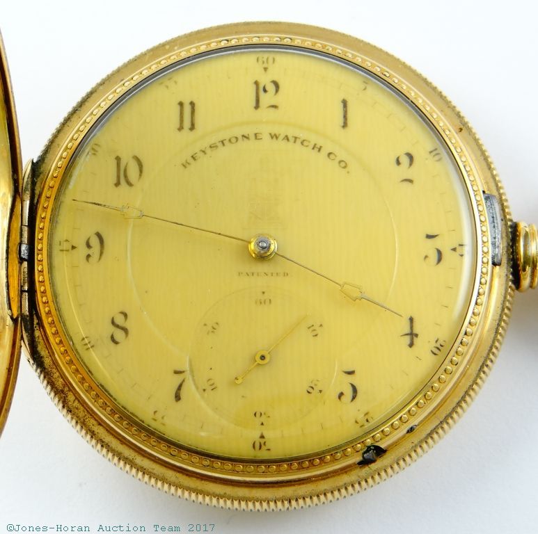 Lancaster Watch Co. Grade Keystone Watch Co. Pocket Watch image 2