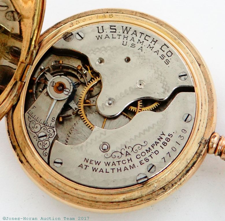 U.S. Watch Co. (Waltham, Mass) Grade 109 Pocket Watch image 1