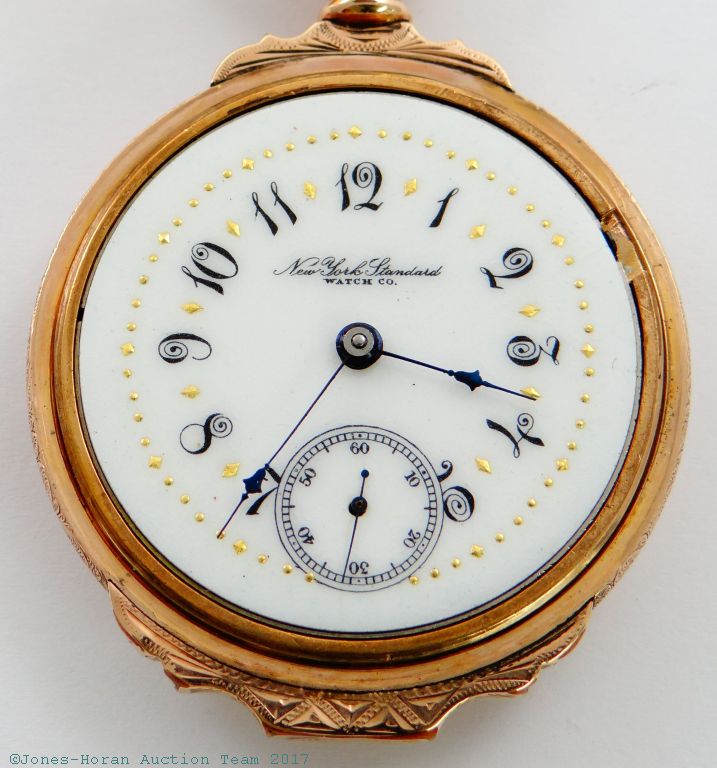 New York Standard Grade 41 Pocket Watch image 2