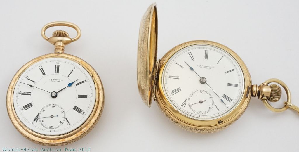 U.S. Watch Co. (Waltham, Mass) Grade 84 Pocket Watch image 2