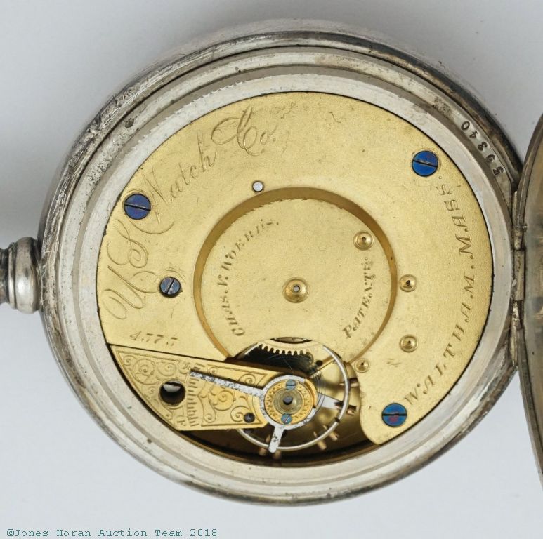 U.S. Watch Co. (Waltham, Mass) Grade Dome Pocket Watch image 1