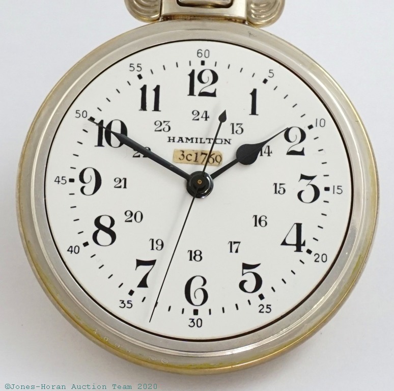 Hamilton Watch Co. Grade 3992B Pocket Watch image 2