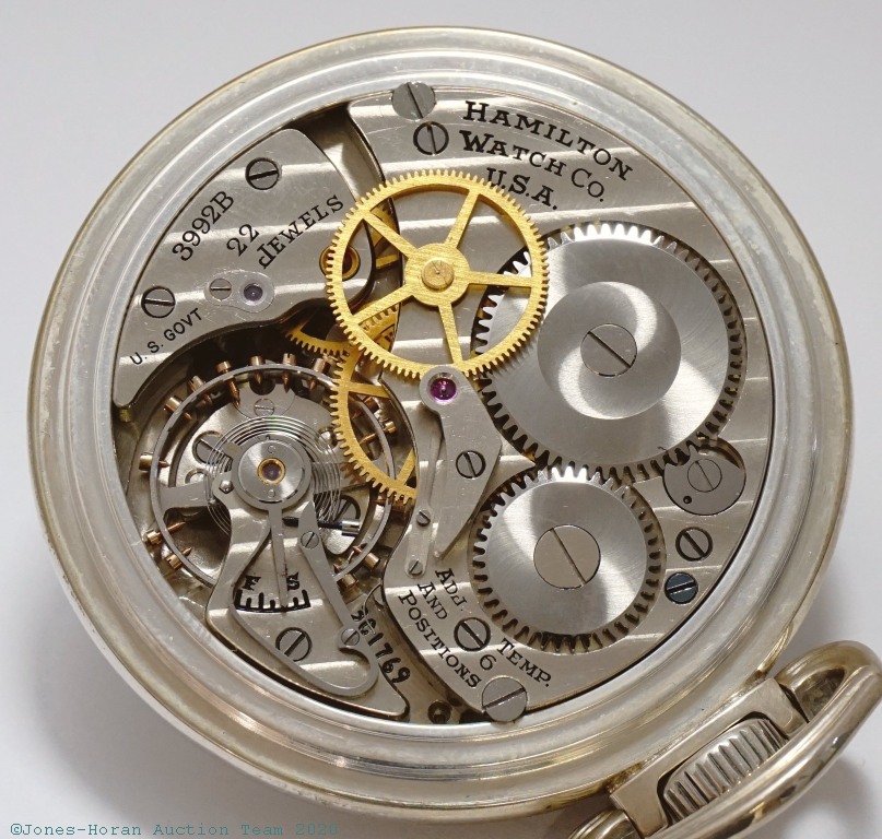 Hamilton Watch Co. Grade 3992B Pocket Watch image 1