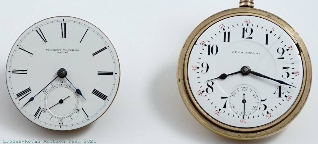 Seth Thomas Watch Co. Grade 182 Pocket Watch image 2