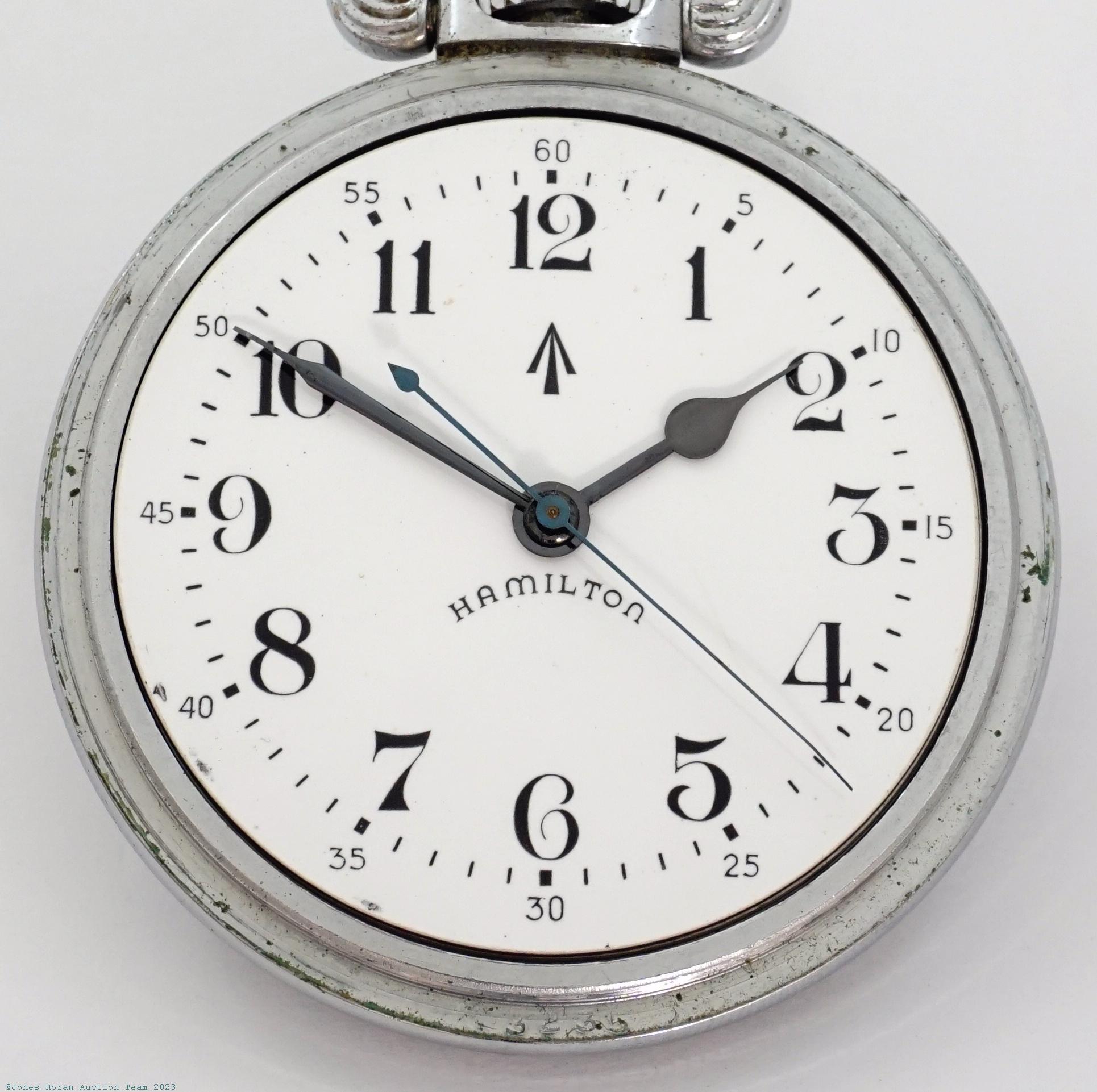 Hamilton Watch Co. Grade 3992B Pocket Watch image 2